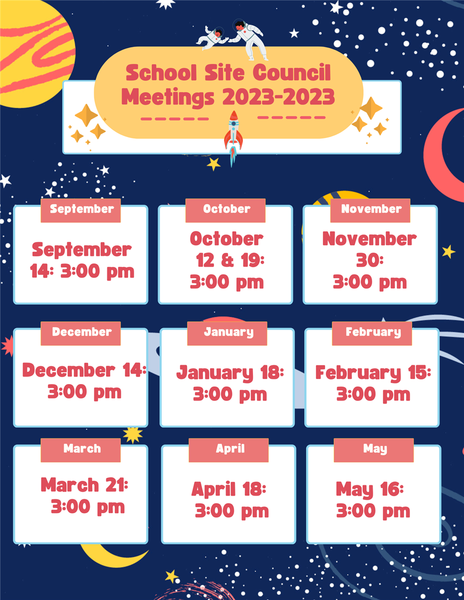 SAUSD Carr Intermediate School Site Council 2023